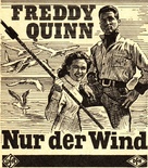 Nur der Wind - German poster (xs thumbnail)