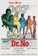 Dr. No - Yugoslav Movie Poster (xs thumbnail)