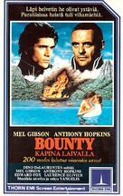 The Bounty - Finnish VHS movie cover (xs thumbnail)