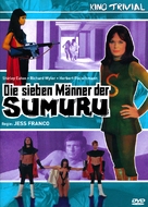 Die sieben M&auml;nner der Sumuru - German Movie Cover (xs thumbnail)