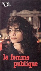 La femme publique - Greek VHS movie cover (xs thumbnail)