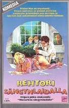 Rektor p&aring; sengekanten - Finnish VHS movie cover (xs thumbnail)