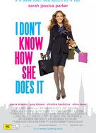I Don&#039;t Know How She Does It - Australian Movie Poster (xs thumbnail)
