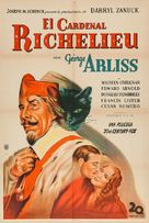 Cardinal Richelieu - Argentinian Movie Poster (xs thumbnail)