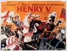 The Chronicle History of King Henry the Fifth with His Battell Fought at Agincourt in France - British Movie Poster (xs thumbnail)