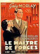 Le ma&icirc;tre de forges - French Movie Poster (xs thumbnail)