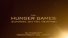 The Hunger Games: Sunrise on the Reaping - Logo (xs thumbnail)