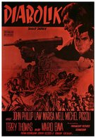 Diabolik - Yugoslav Movie Poster (xs thumbnail)