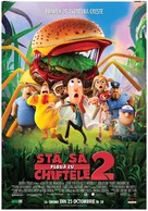 Cloudy with a Chance of Meatballs 2 - Romanian Movie Poster (xs thumbnail)