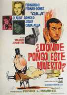 &iquest;D&oacute;nde pongo este muerto? - Spanish Movie Poster (xs thumbnail)