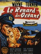 The Sea Chase - French Movie Poster (xs thumbnail)