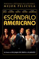 American Hustle - Argentinian Movie Cover (xs thumbnail)