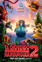 Cloudy with a Chance of Meatballs 2 - Brazilian Movie Poster (xs thumbnail)