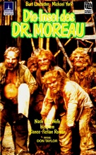The Island of Dr. Moreau - German VHS movie cover (xs thumbnail)