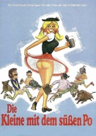 Die Kleine mit dem s&uuml;&szlig;en Po - German Movie Poster (xs thumbnail)