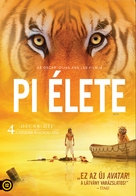 Life of Pi - Hungarian DVD movie cover (xs thumbnail)
