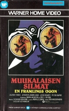 Eyes of a Stranger - Finnish VHS movie cover (xs thumbnail)