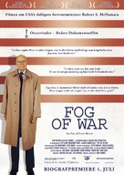 The Fog of War: Eleven Lessons from the Life of Robert S. McNamara - Danish Movie Poster (xs thumbnail)