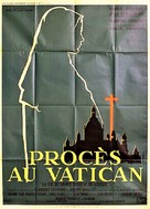 Proc&egrave;s au Vatican - French Movie Poster (xs thumbnail)