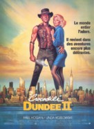 Crocodile Dundee II - French Movie Poster (xs thumbnail)