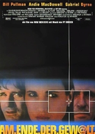 The End of Violence - German Movie Poster (xs thumbnail)