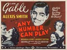 Any Number Can Play - British Movie Poster (xs thumbnail)