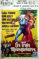 The Three Musketeers - Belgian Movie Poster (xs thumbnail)