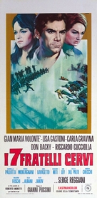 I sette fratelli Cervi - Italian Movie Poster (xs thumbnail)