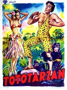 Tot&ograve; Tarzan - Belgian Movie Poster (xs thumbnail)