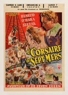 The Spanish Main - Belgian Movie Poster (xs thumbnail)