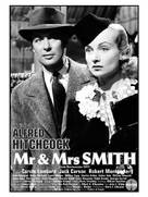 Mr. &amp; Mrs. Smith - British VHS movie cover (xs thumbnail)