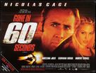 Gone In 60 Seconds - British Movie Poster (xs thumbnail)