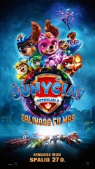 PAW Patrol: The Mighty Movie - Lithuanian Movie Poster (xs thumbnail)