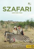 Safari - Hungarian Movie Poster (xs thumbnail)