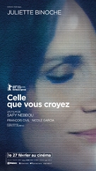 Celle que vous croyez - French Movie Poster (xs thumbnail)