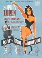 Ieri, oggi, domani - Danish Movie Poster (xs thumbnail)