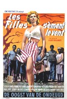 Les filles s&egrave;ment le vent - Belgian Movie Poster (xs thumbnail)