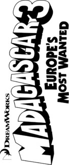 Madagascar 3: Europe&#039;s Most Wanted - Logo (xs thumbnail)