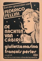 Le notti di Cabiria - Dutch Movie Poster (xs thumbnail)