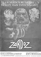 Zardoz - Danish Movie Poster (xs thumbnail)