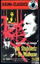 Im Stahlnetz des Dr. Mabuse - German VHS movie cover (xs thumbnail)