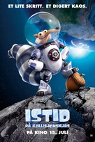 Ice Age: Collision Course - Norwegian Movie Poster (xs thumbnail)