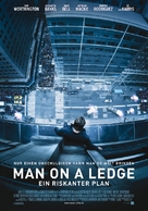 Man on a Ledge - Swiss Movie Poster (xs thumbnail)
