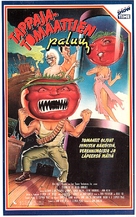 Return of the Killer Tomatoes! - Finnish VHS movie cover (xs thumbnail)
