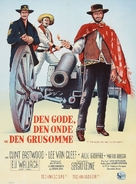 Il buono, il brutto, il cattivo - Danish Movie Poster (xs thumbnail)