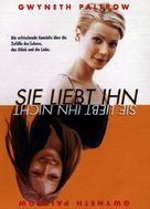 Sliding Doors - German Movie Poster (xs thumbnail)