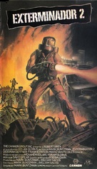Exterminator 2 - Spanish VHS movie cover (xs thumbnail)