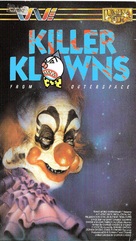 Killer Klowns from Outer Space - Dutch VHS movie cover (xs thumbnail)