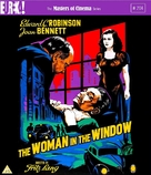 The Woman in the Window - British Blu-Ray movie cover (xs thumbnail)