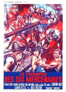 Trionfo dei dieci gladiatori, Il - French Movie Poster (xs thumbnail)